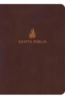 Biblia RVR 1960 Letra Gigante Piel Marrón con Índice - Image 2
